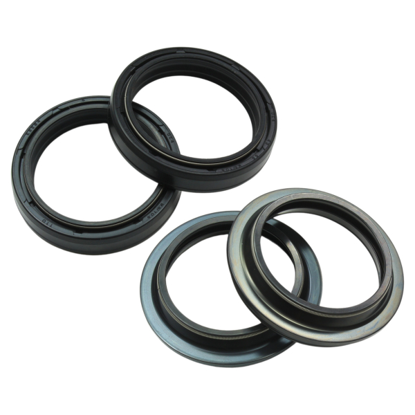 Simmerringe für die Gabelholme - 41 x 53 x 8/10,5 - mit Staubschutzkappen